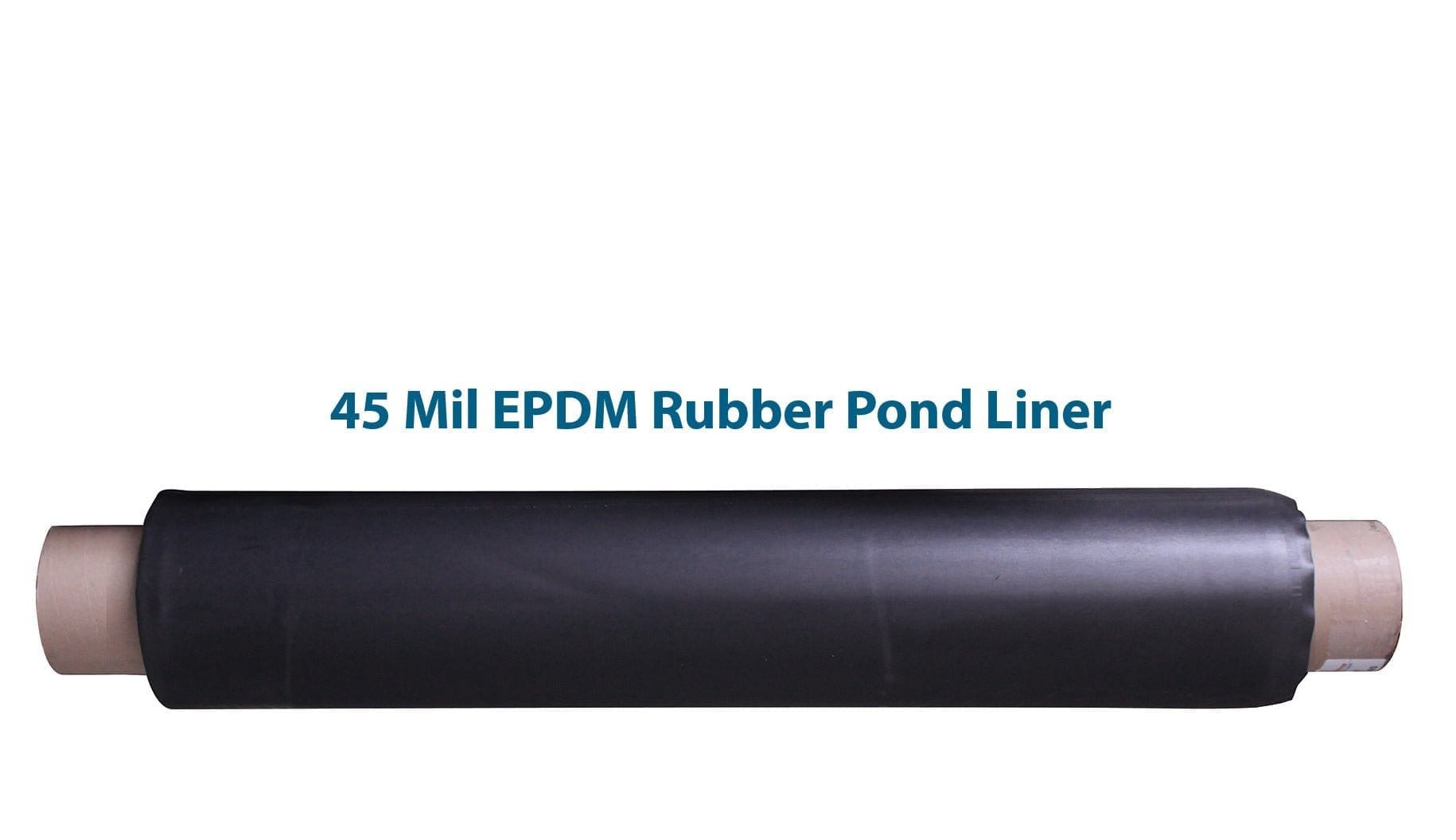45mil Rubber Pond Liner 50' Rolls DuraLiner - Smith Creek Fish Farm
