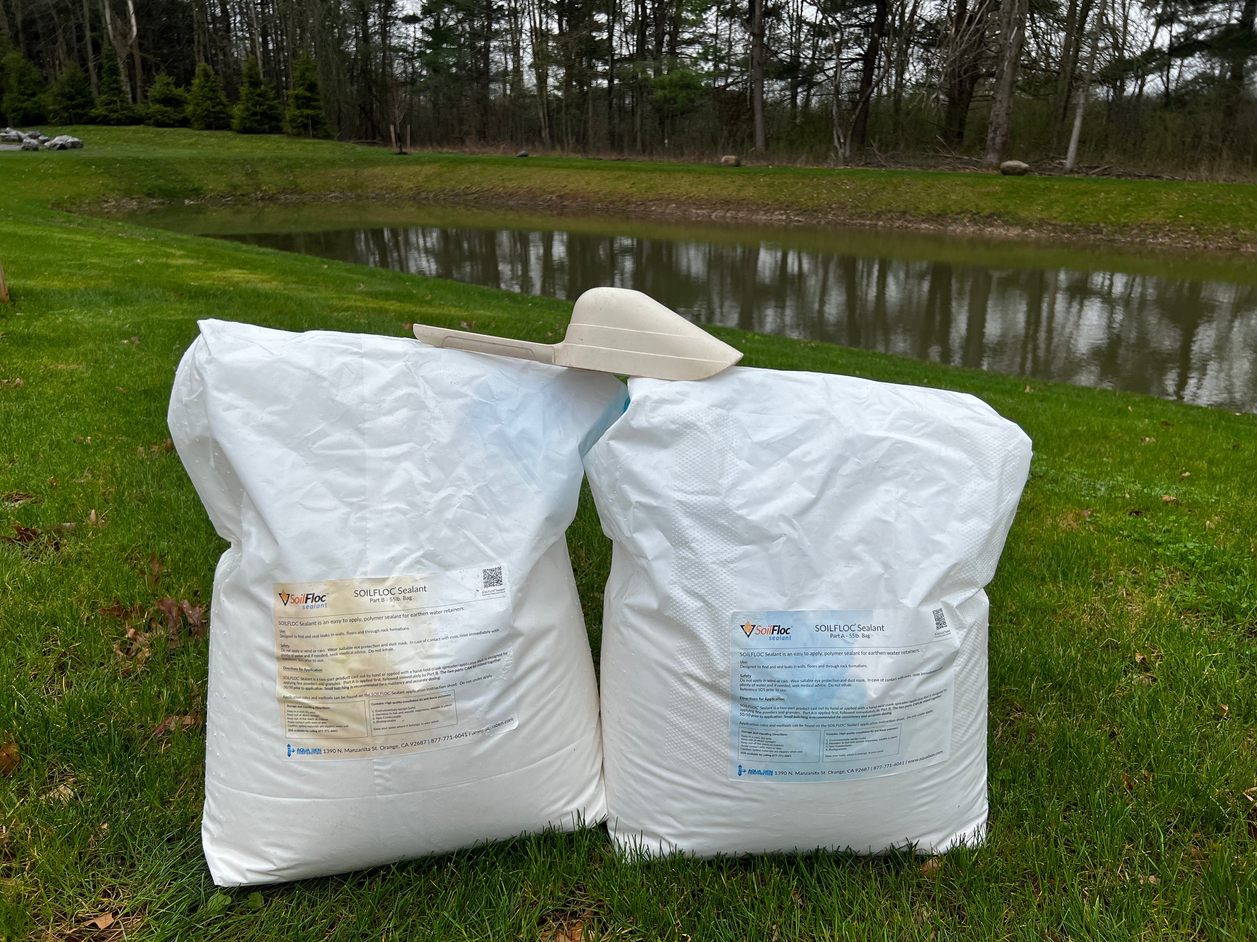 Aqua Ben Soilfloc Pond Sealant Soilfloc Pond Sealant for Sale | Smith Creek Fish Farm