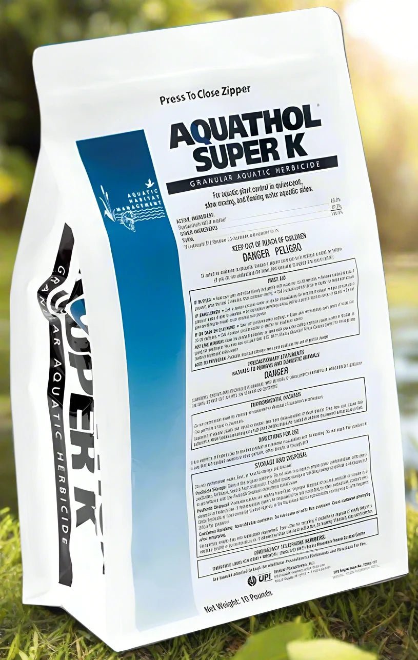 Aquathol Super K Granular Aquatic Herbicide 10lbs. - Smith Creek Fish Farm