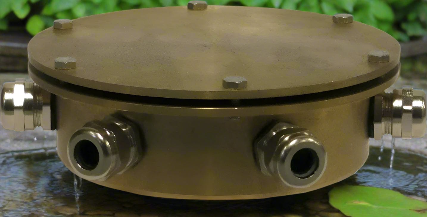 Bronze Underwater Electric Junction Box EasyPro - Smith Creek Fish Farm