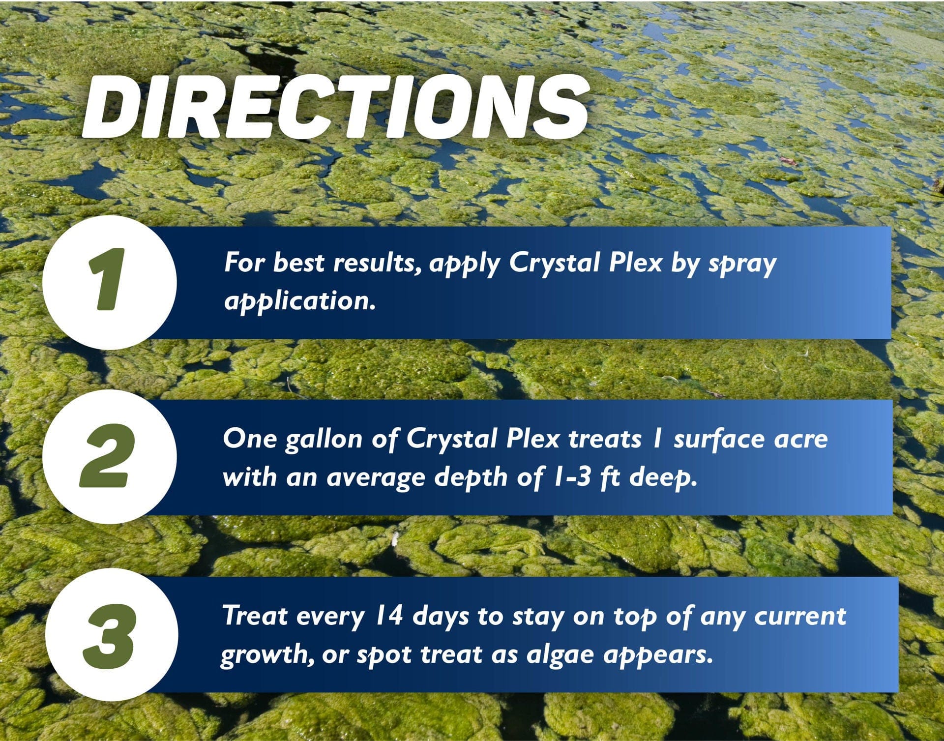 Crystal Plex Copper Sulfate Liquid 1 Gallon Sanco - Smith Creek Fish Farm