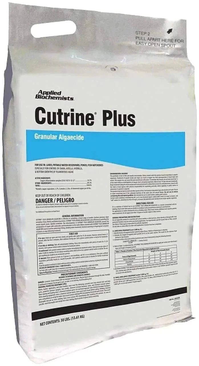 Cutrine Plus Granular 30 lb. Bag - Smith Creek Fish Farm