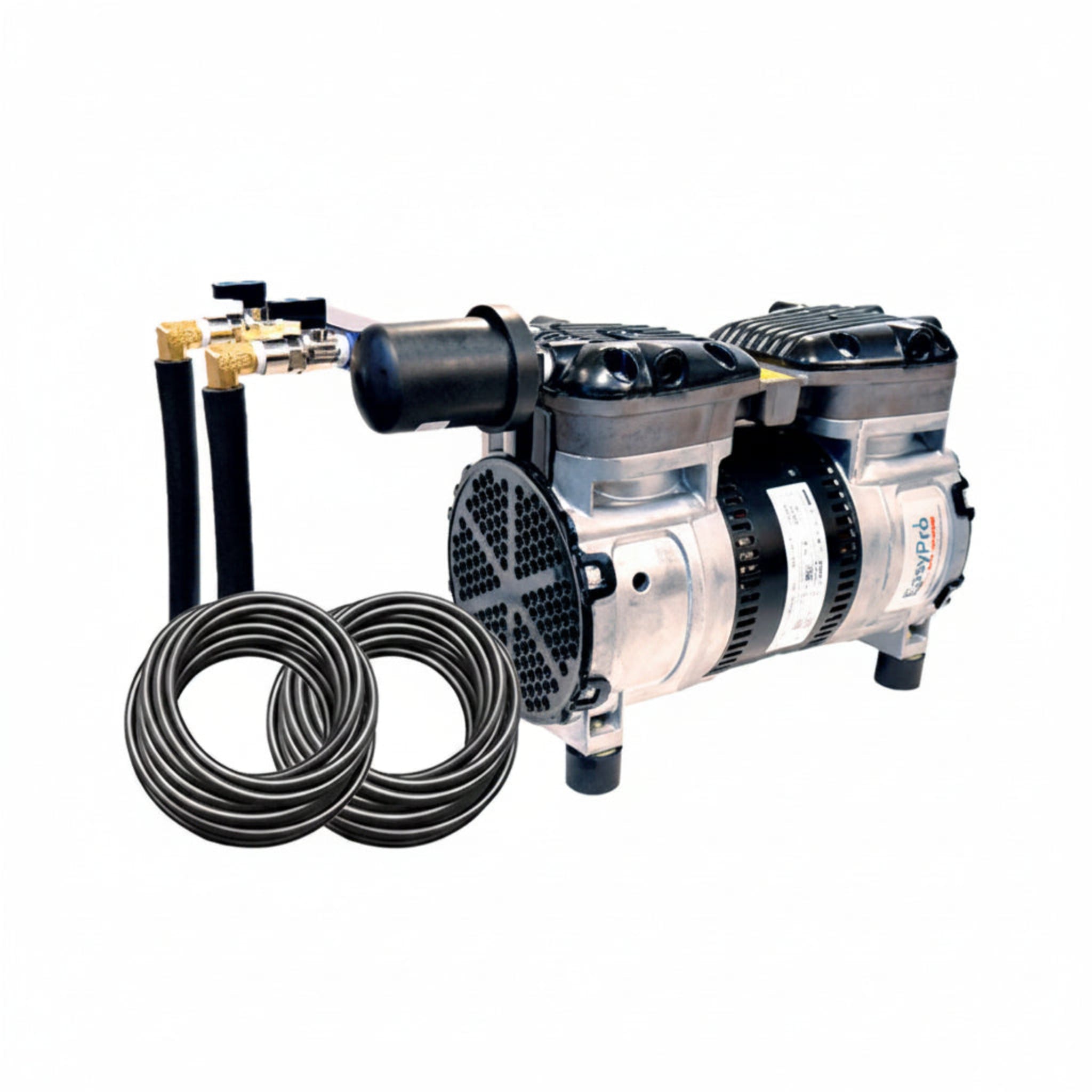 Large Pond Aerator - EasyPro PA65 1/2 HP dual diffuser system with air pump and hoses for efficient pond oxygenation.