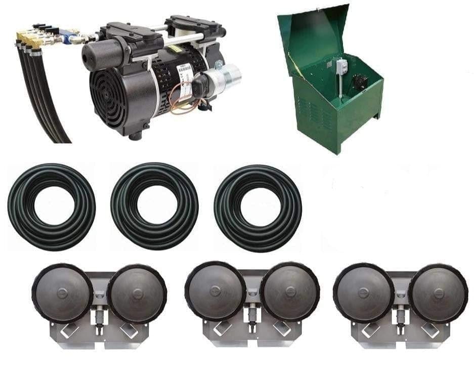 EasyPro Aerator System EasyPro Rocking Piston Aerator Deluxe System 3/4 HP 230V EasyPro Rocking Piston Aerator Deluxe System 3/4 HP 230V