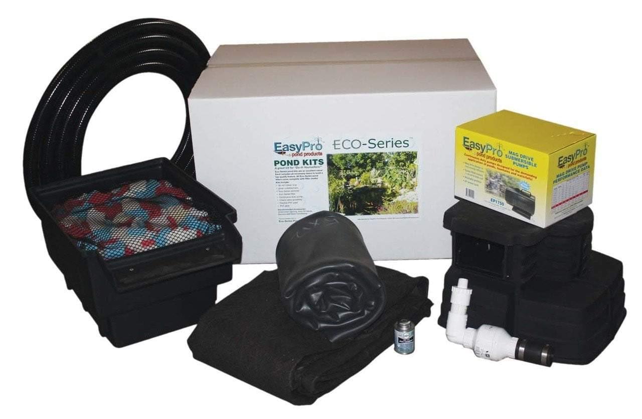 EasyPro Garden Pond Kit Complete for a 6′ x 6′ pond EasyPro Eco-Series Pond Kits Eco-Series Pond Kits | Build Your Own Pond Kits | DIY Koi Pond