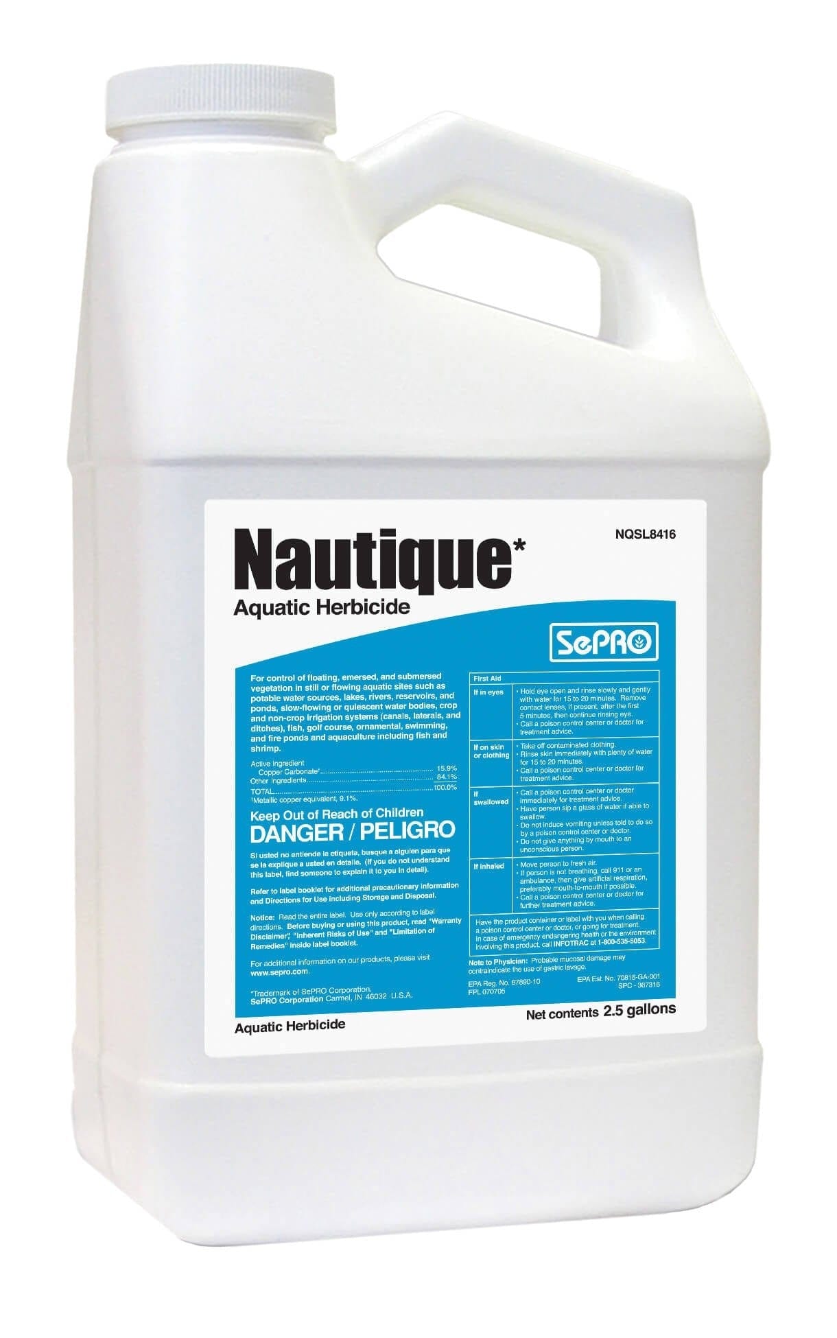 EasyPro Herbicide Nautique Liquid- 1 Gallon Nautique Liquid- 1 Gallon - Smith Creek Fish Farm