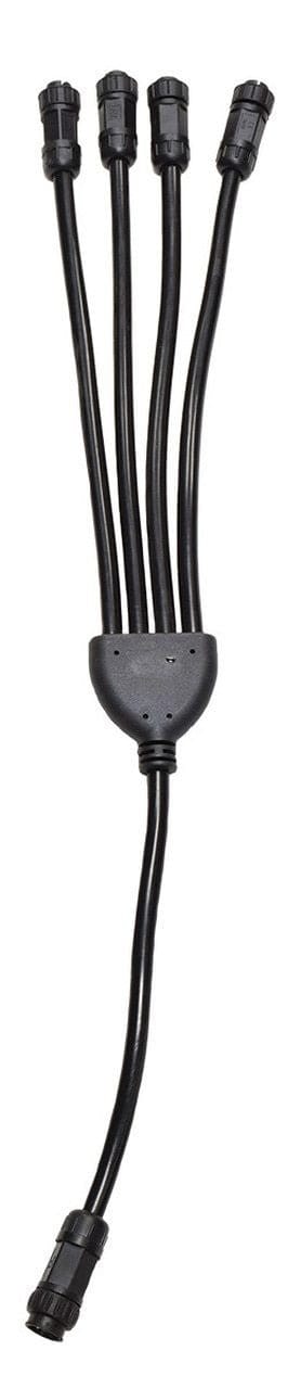 EasyPro Lighting and Transformers 1x4 -Splitter for 5 pin low voltage RGBW LED system LED Color Changing Light Parts Color Changing LED Fountain Lights | Smith Creek Fish Farm