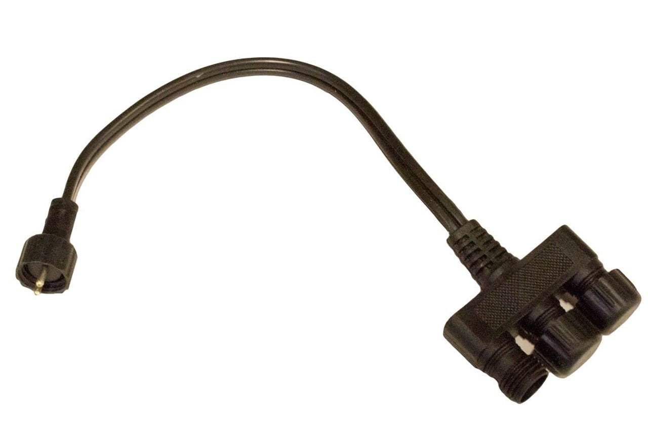 EasyPro Lighting and Transformers 3-Way LED Splitter for Quick Plugs EasyPro 3-Way LED Splitter for Quick Plugs - Pond Lighting Expansion
