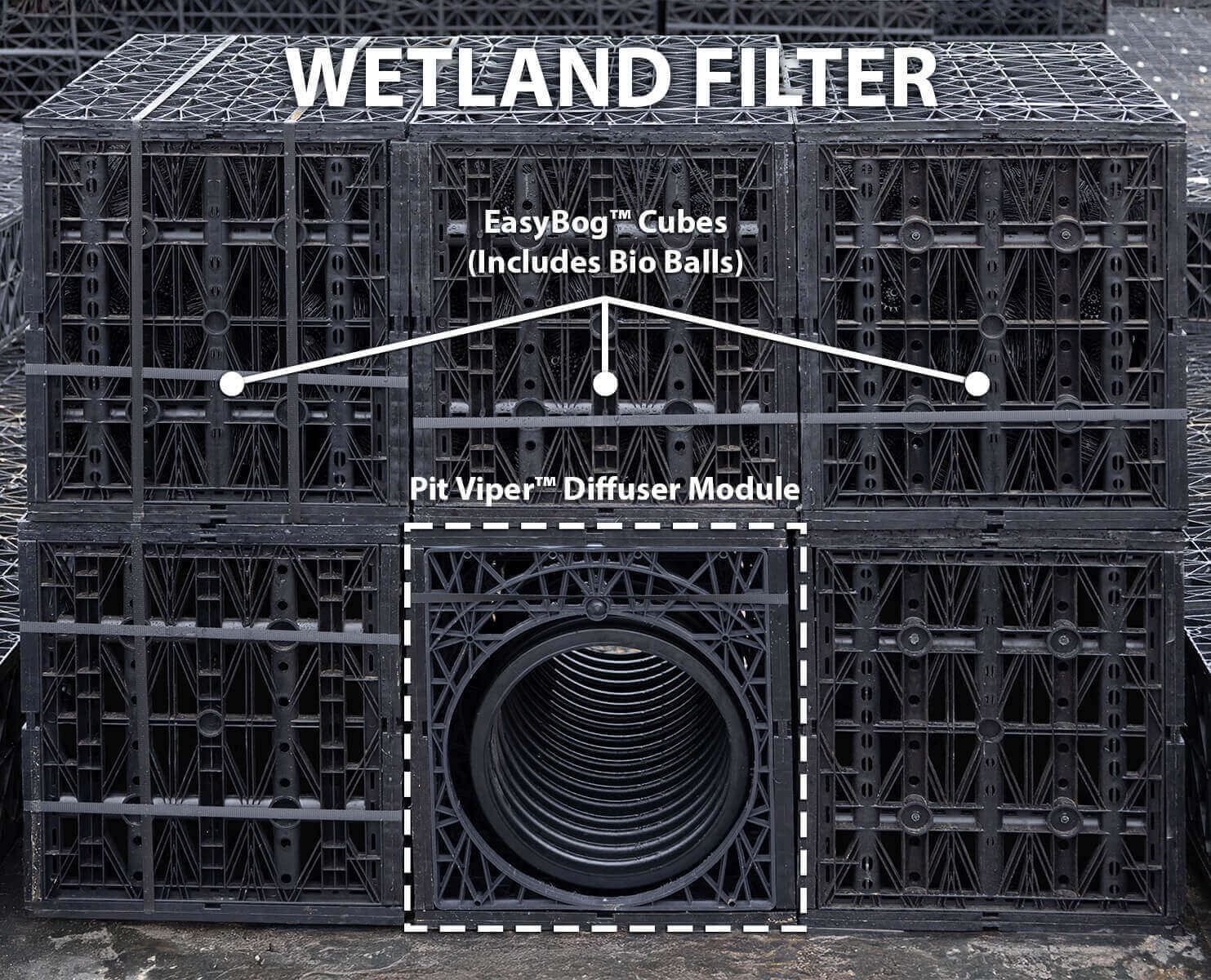 EasyPro Pit Viper Diffuser Module - Smith Creek Fish Farm