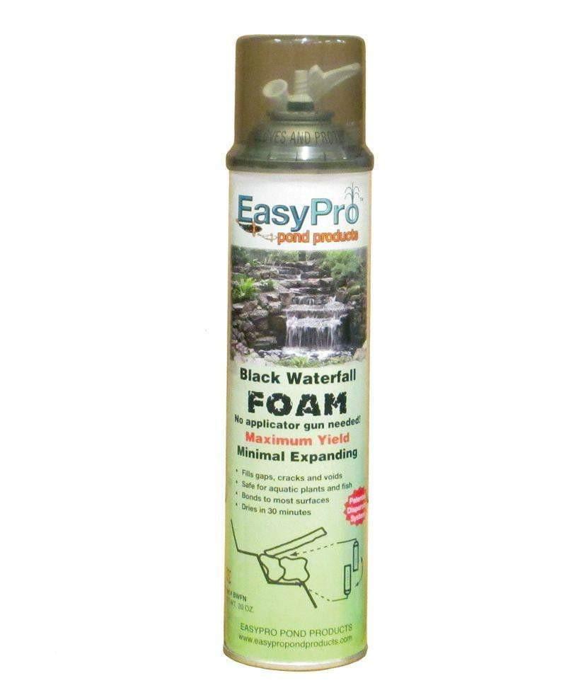 EasyPro Plumbing EasyPro Black Waterfall Foam Sealant 20 oz. Black Waterfall Foam Sealant | Waterproof Spray Foam Sealant