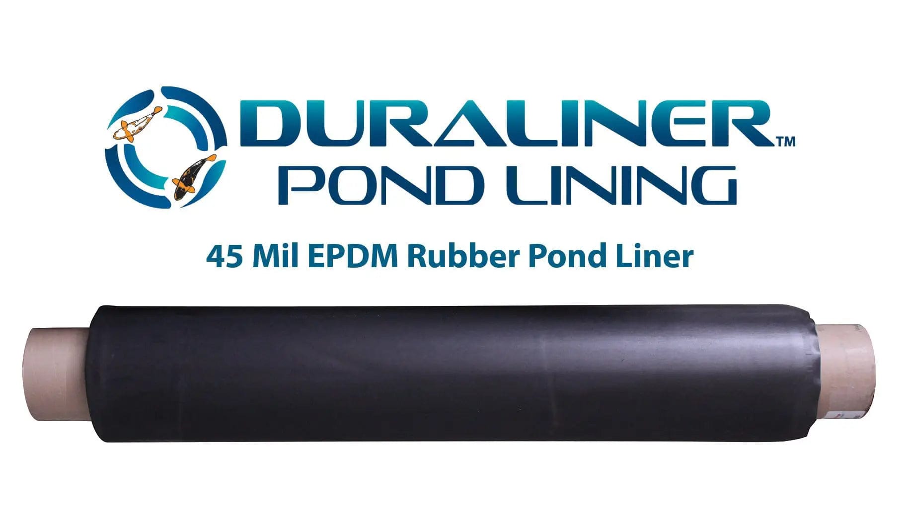 EasyPro Pond Liner and Accessories DuraLiner 45mil Rubber Pond Liner 100' Rolls