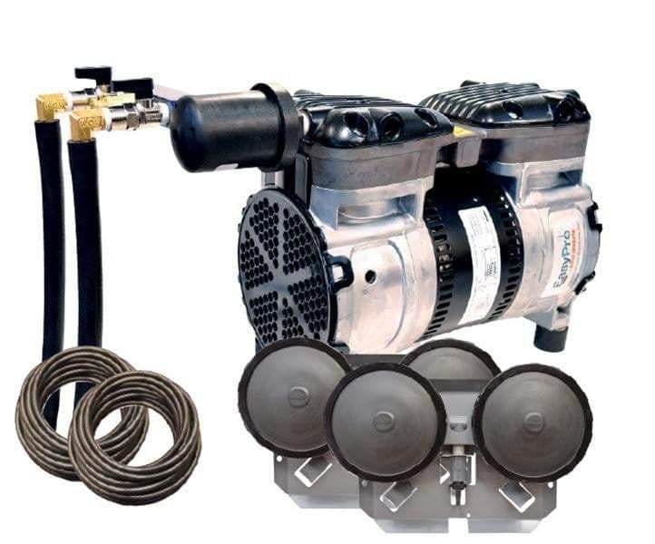 Large Pond Aerator | EasyPro PA65 1/2 HP Dual Diffuser System components including pump and diffusers