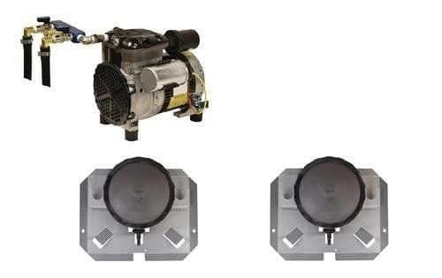 EasyPro Rocking Piston Aerator Deluxe System 1/4 HP 230V - Smith Creek Fish Farm