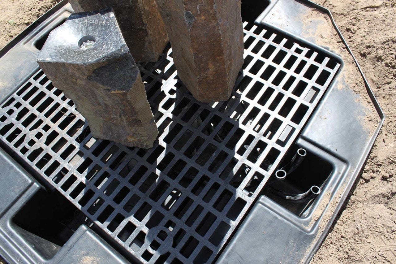 EasyPro Tall Polished Top Basalts Fountain - Smith Creek Fish Farm