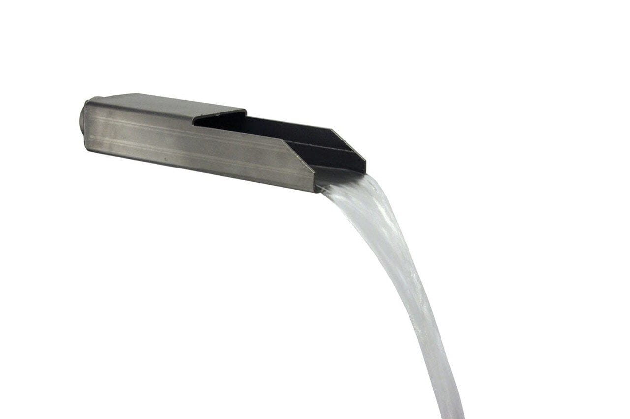 Fountain or Pool Stainless Steel Channel Scupper - Smith Creek Fish Farm