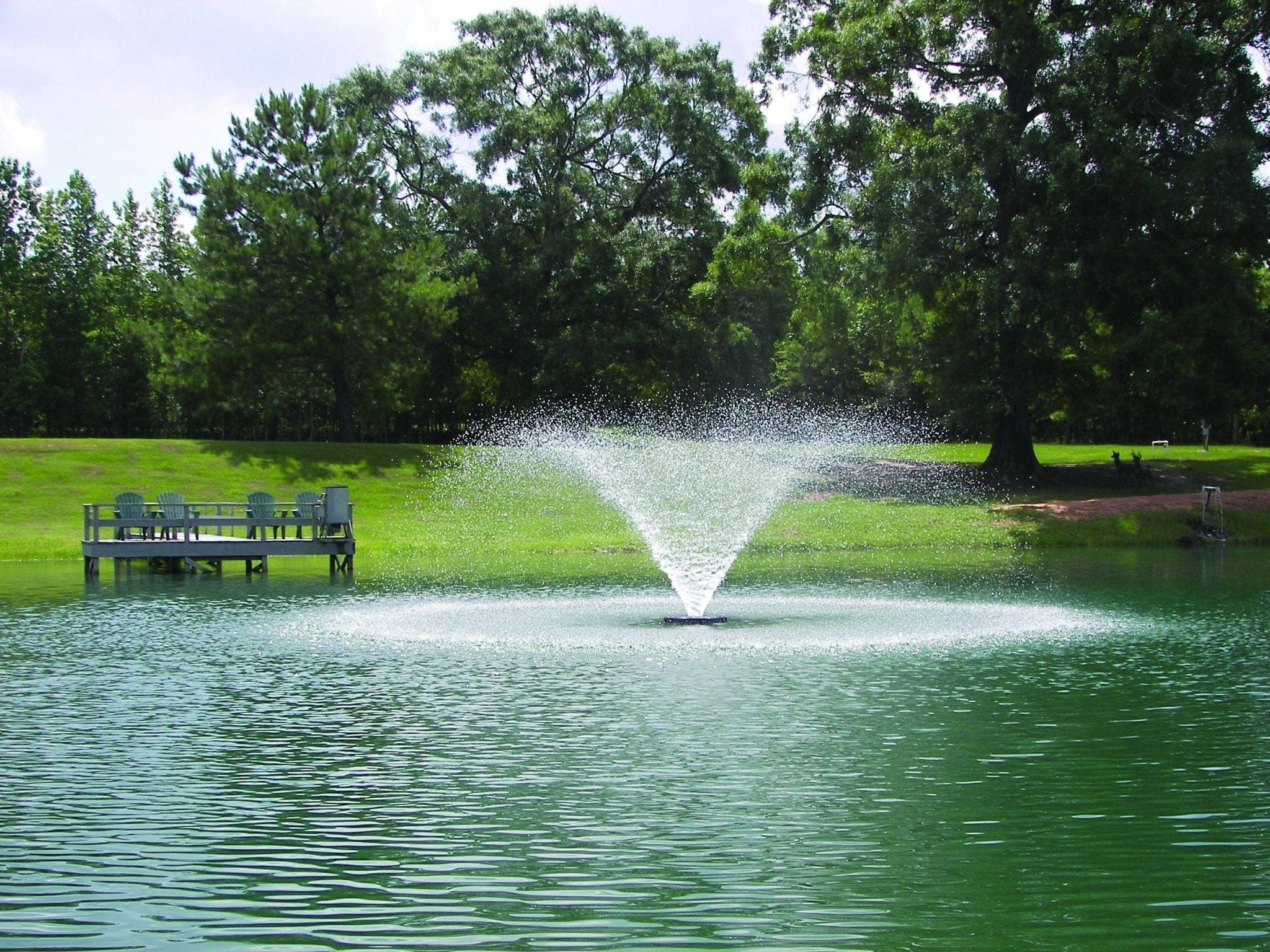 Kasco Fountain KASCO VFX Aerating Fountain 3/4 HP 240v KASCO VFX Aerating Fountain 3/4 HP 240v - Smith Creek Fish Farm