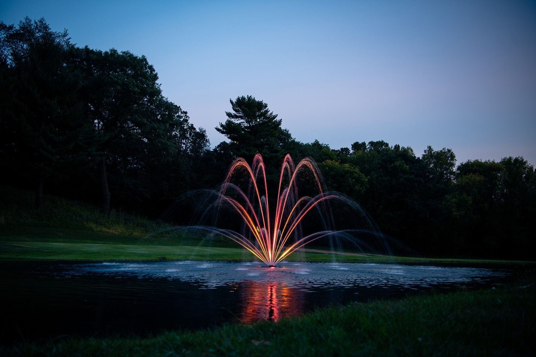 Kasco RGBW Waterglow Lighting Kit 2X40 Watt Fixtures Wifi Control - Smith Creek Fish Farm