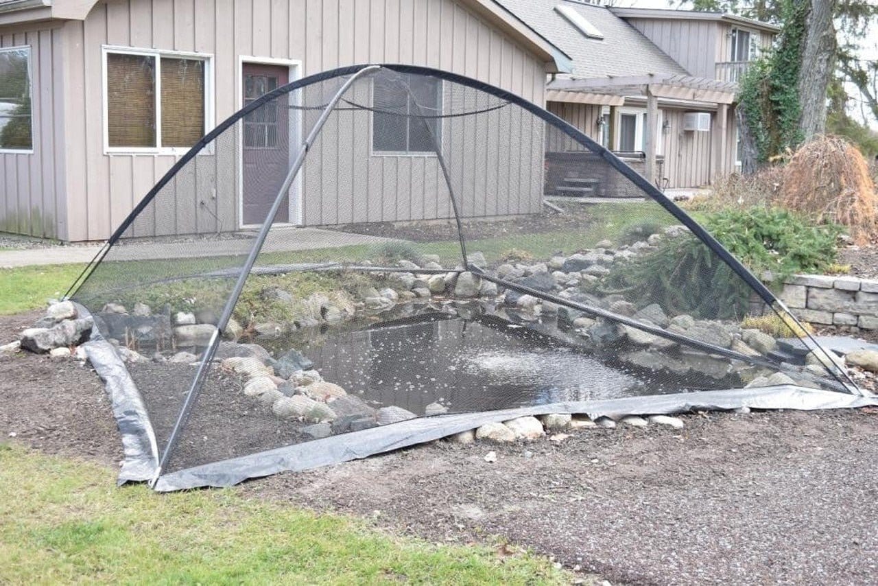 fish tent EasyPro Deluxe Pond Cover Tent 10' x 14'