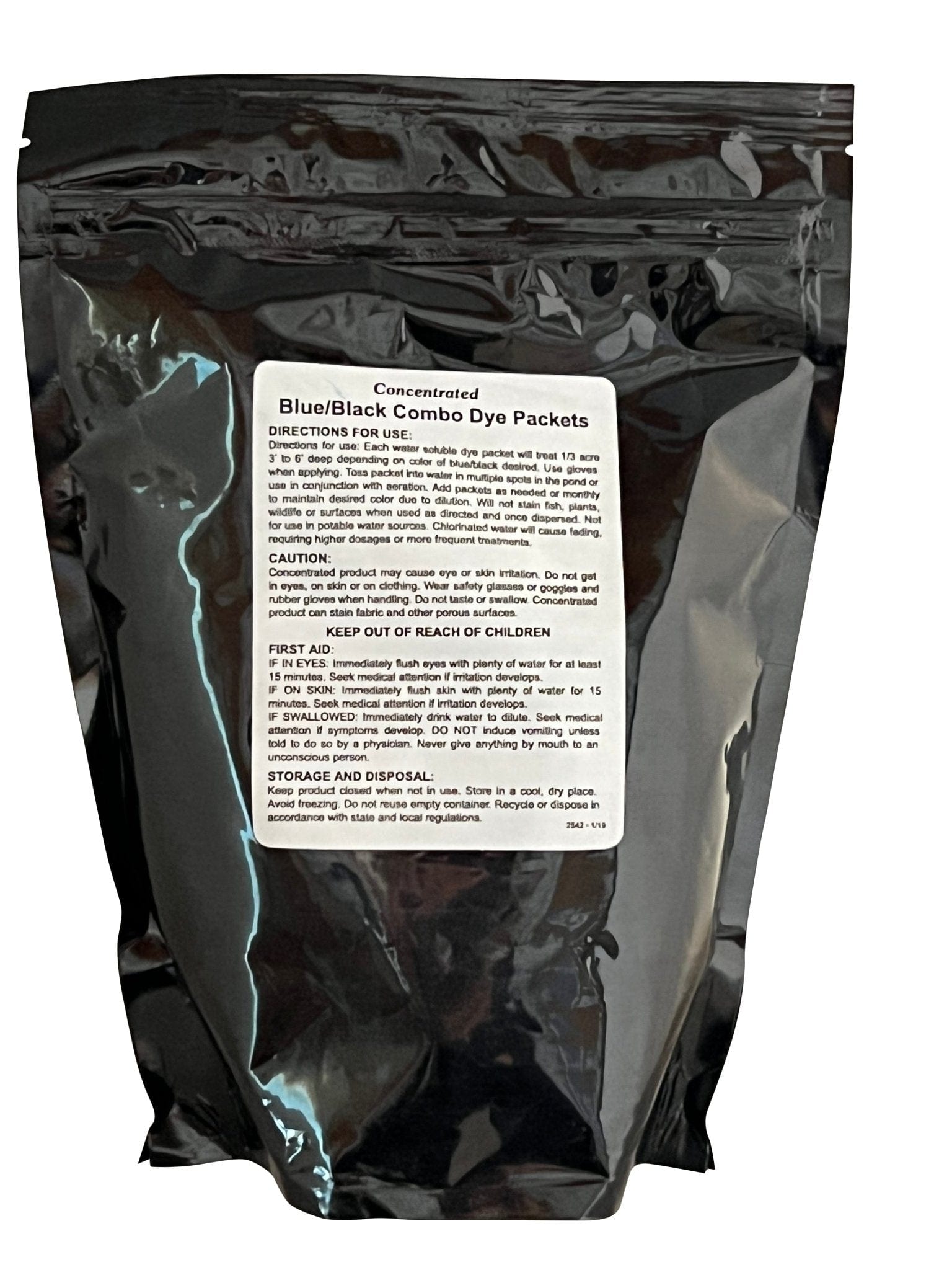 Midnight Blue Pond Dye Toss Packs - Smith Creek Fish Farm