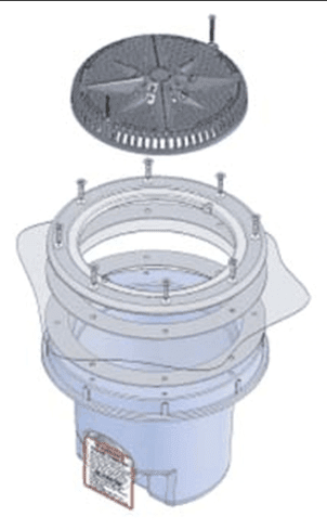 Pond Bottom Drain - Smith Creek Fish Farm