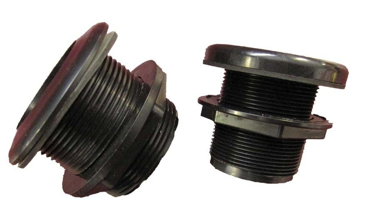 Pond Bulkhead Fittings - Smith Creek Fish Farm