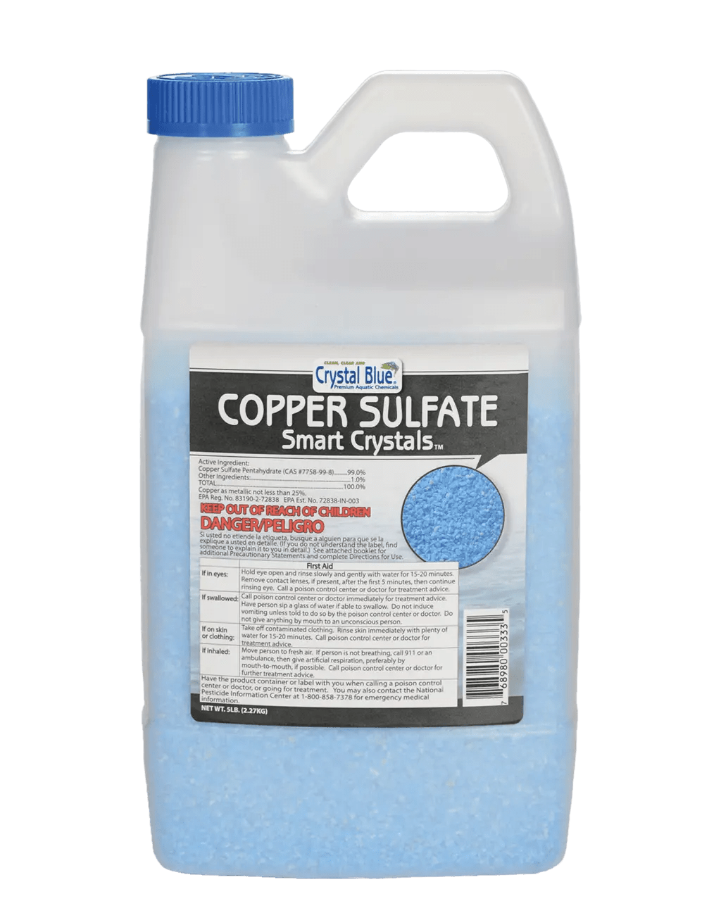 Crystal Blue Copper Sulfate
