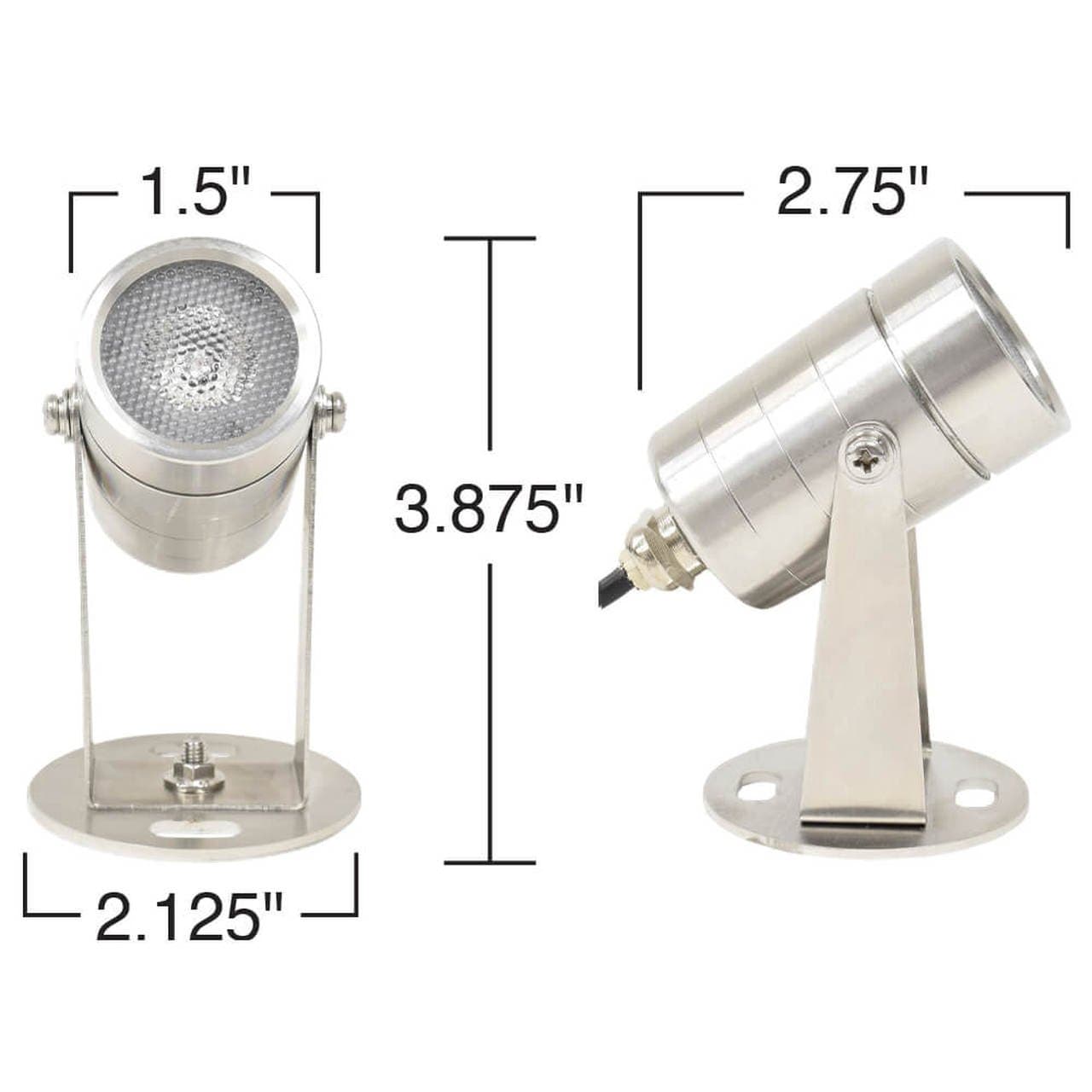 Cabrio Color Changing Led Stainless Submersible Light