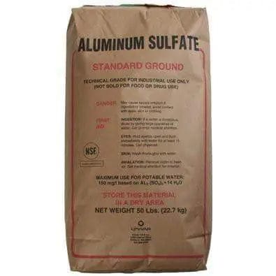 Usalco Clarifier Aluminum Sulfate Granular Clear Pond, Lake or Pool Water with Aluminum Sulfate 