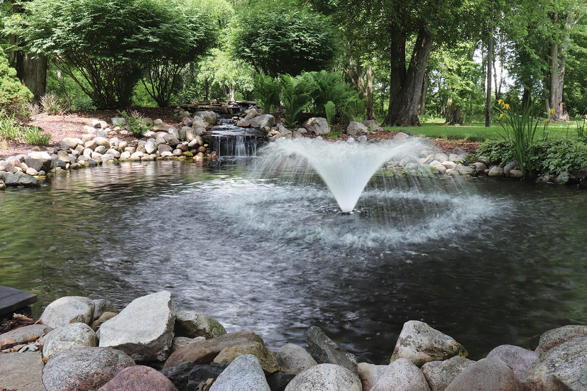 How Pond Fountains Work: Beauty, Aeration & Water Quality