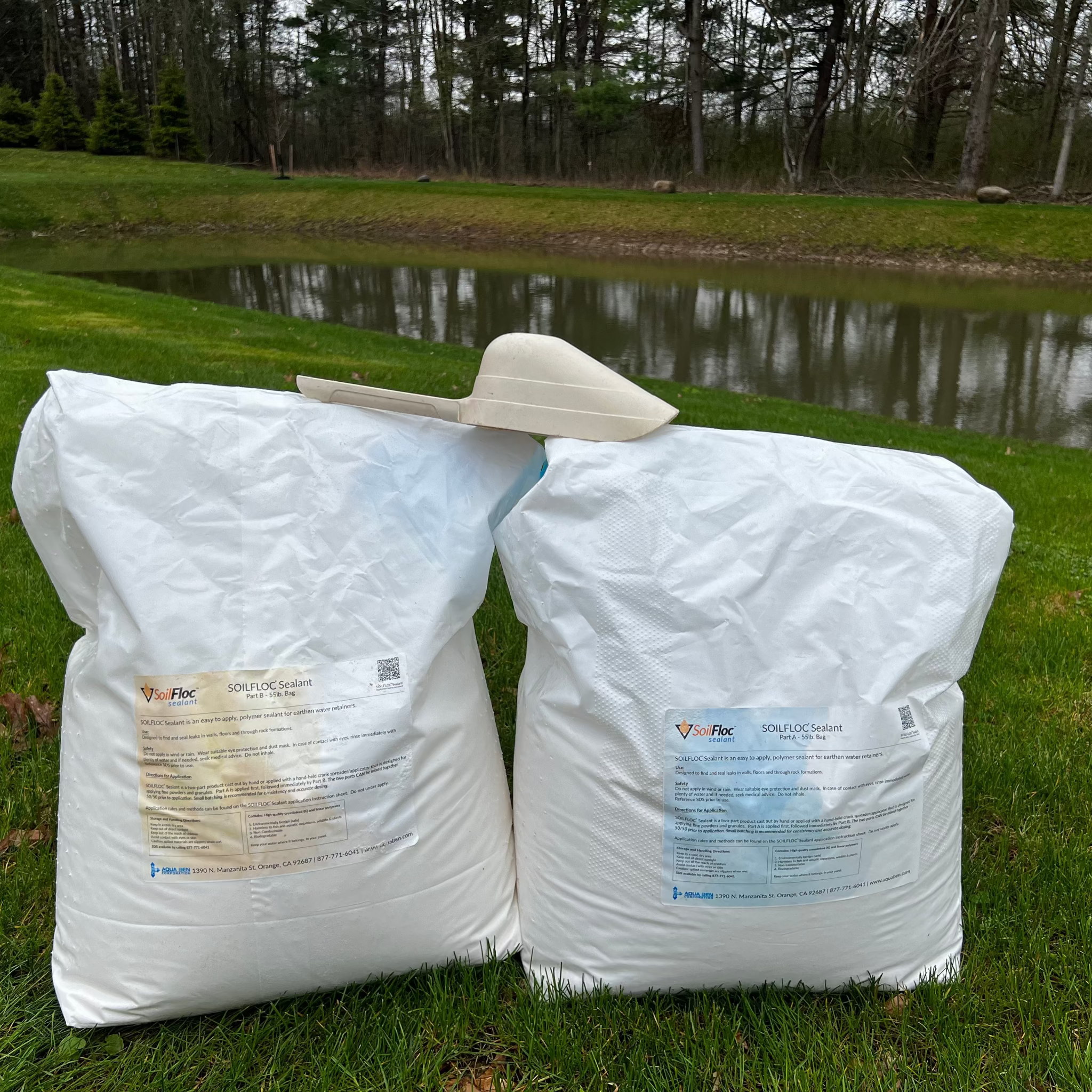 Aqua Ben Soilfloc Pond Sealant Soilfloc Pond Sealant for Sale | Smith Creek Fish Farm