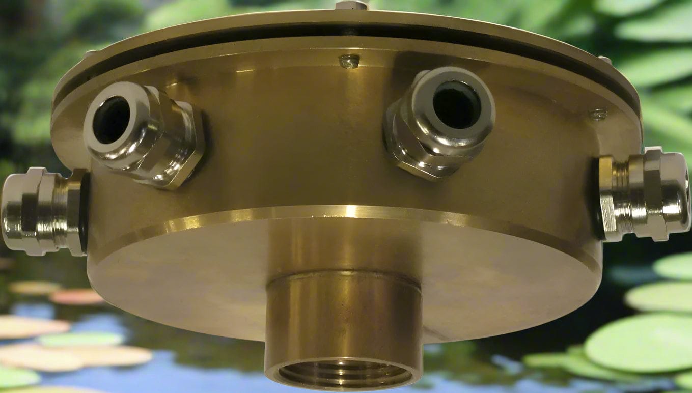 Bronze Underwater Electric Junction Box EasyPro - Smith Creek Fish Farm