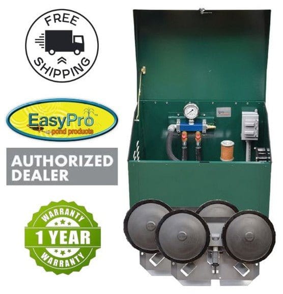 EasyPro Aerator System EasyPro Rotary Vane Aerator Deluxe System 1/4 HP EasyPro Rotary Vane Aerator Deluxe System 1/4 HP