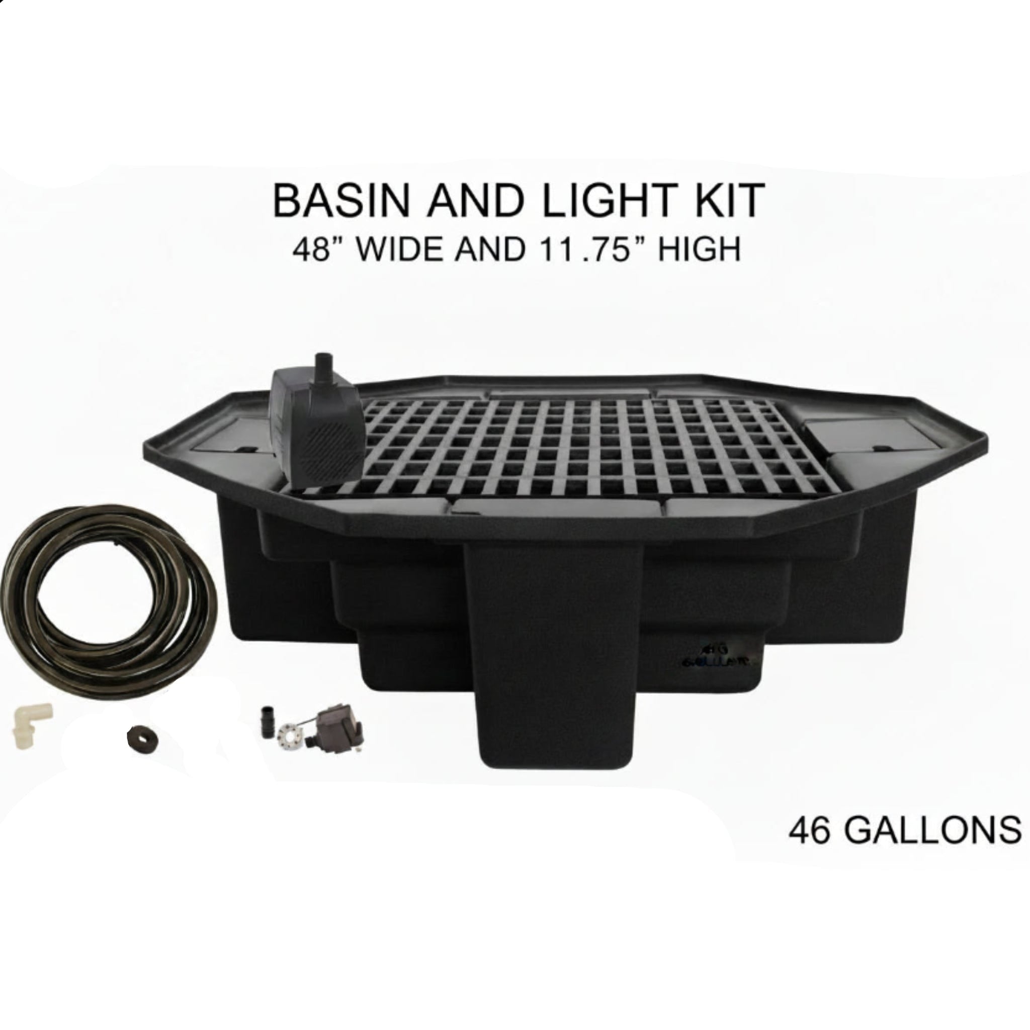 EasyPro Costola Basalt Fountain - Smith Creek Fish Farm