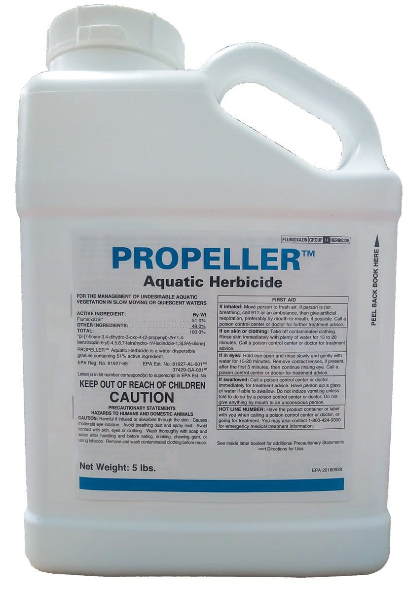 EasyPro Herbicide 5 lb. Propeller® Aquatic Herbicide Alligare Propeller Aquatic Herbicide | 51% Flumioxazin | Free Shipping