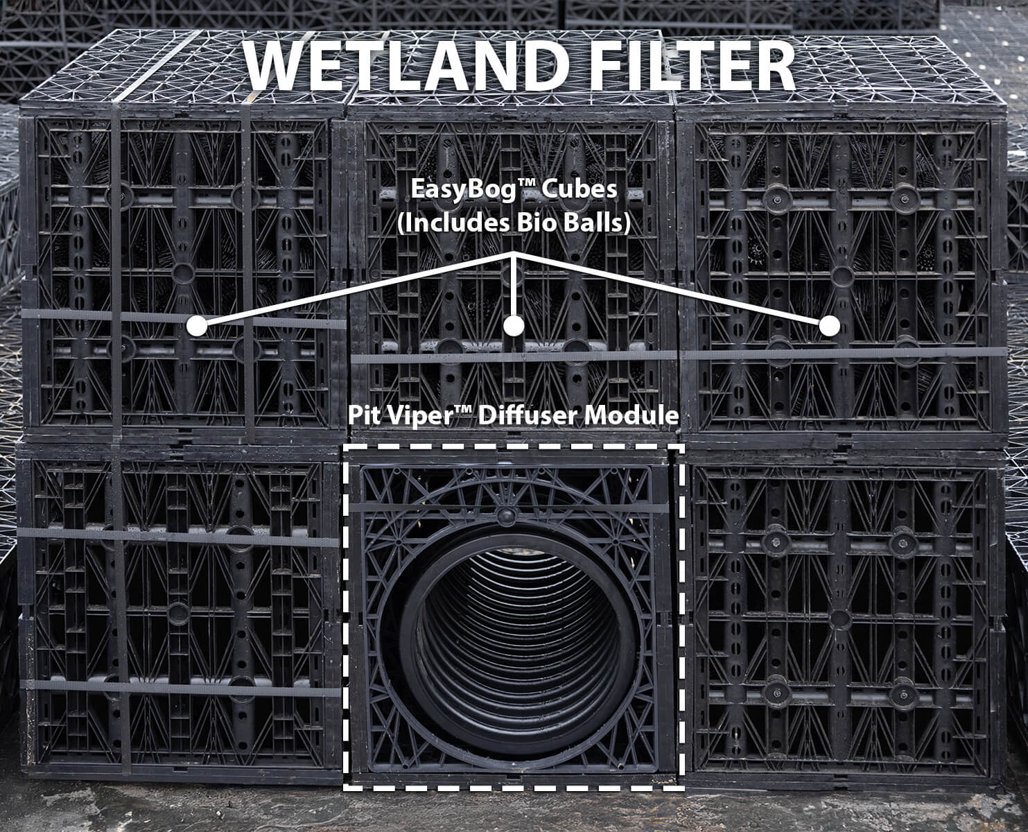 EasyPro Pit Viper Diffuser Module - Smith Creek Fish Farm