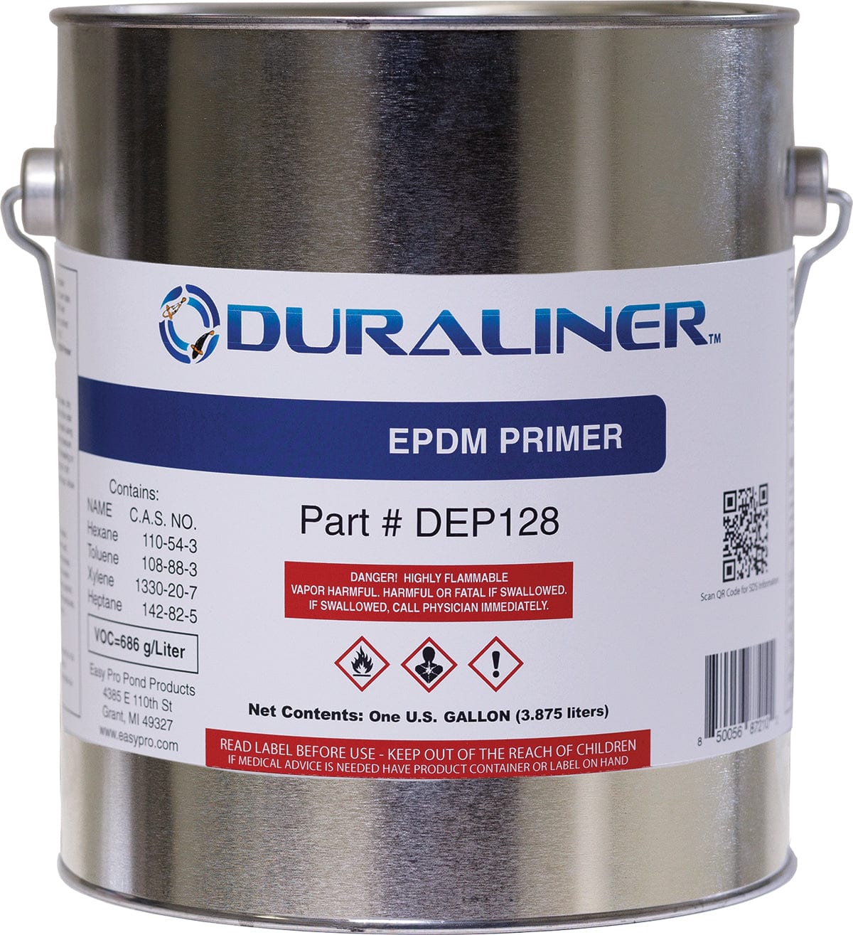 EasyPro Pond Liner and Accessories EPDM Primer- 1 gal. EPDM Primer DuraLiner EPDM Primer DuraLiner