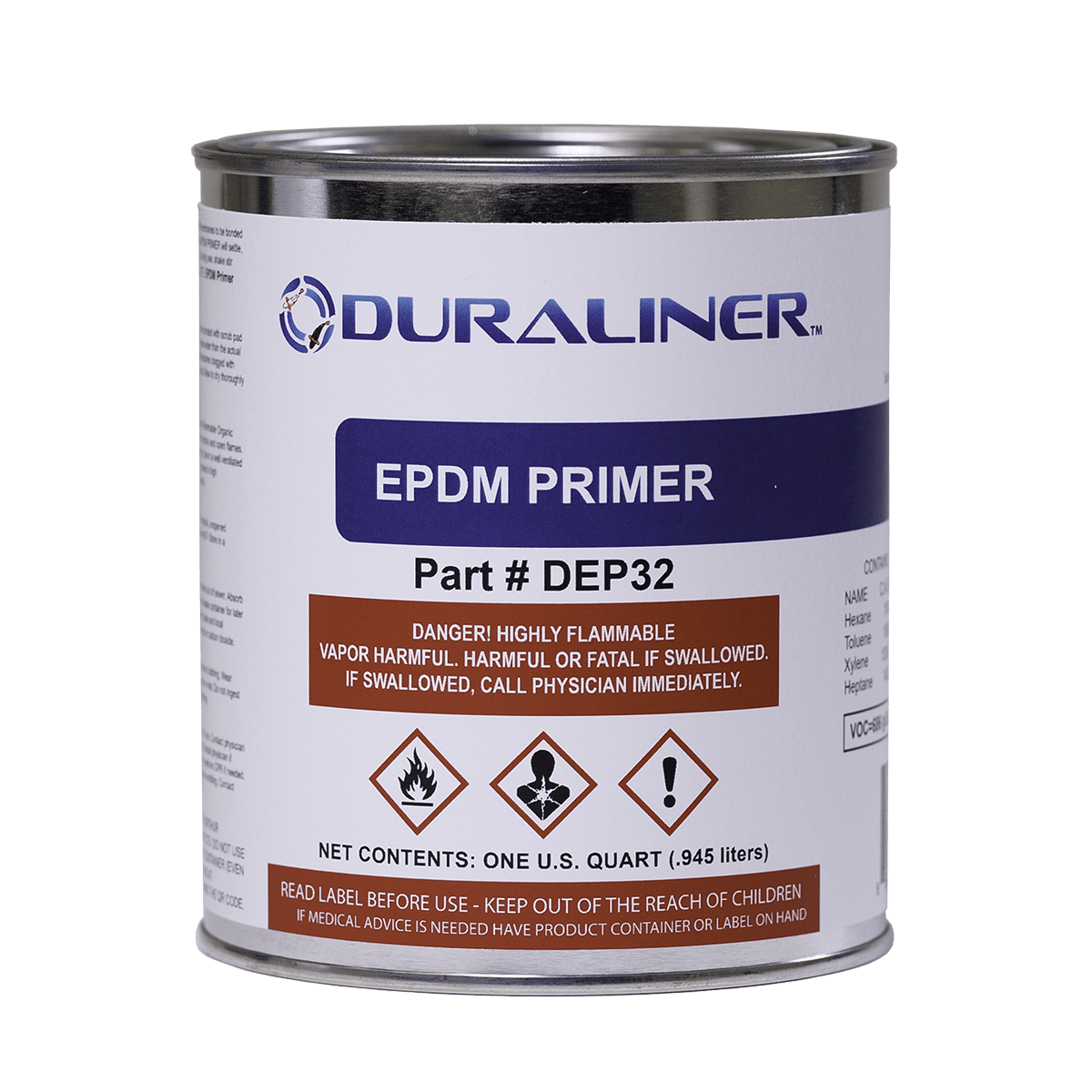 EasyPro Pond Liner and Accessories EPDM Primer- 1 qt. DuraLiner EPDM Primer
