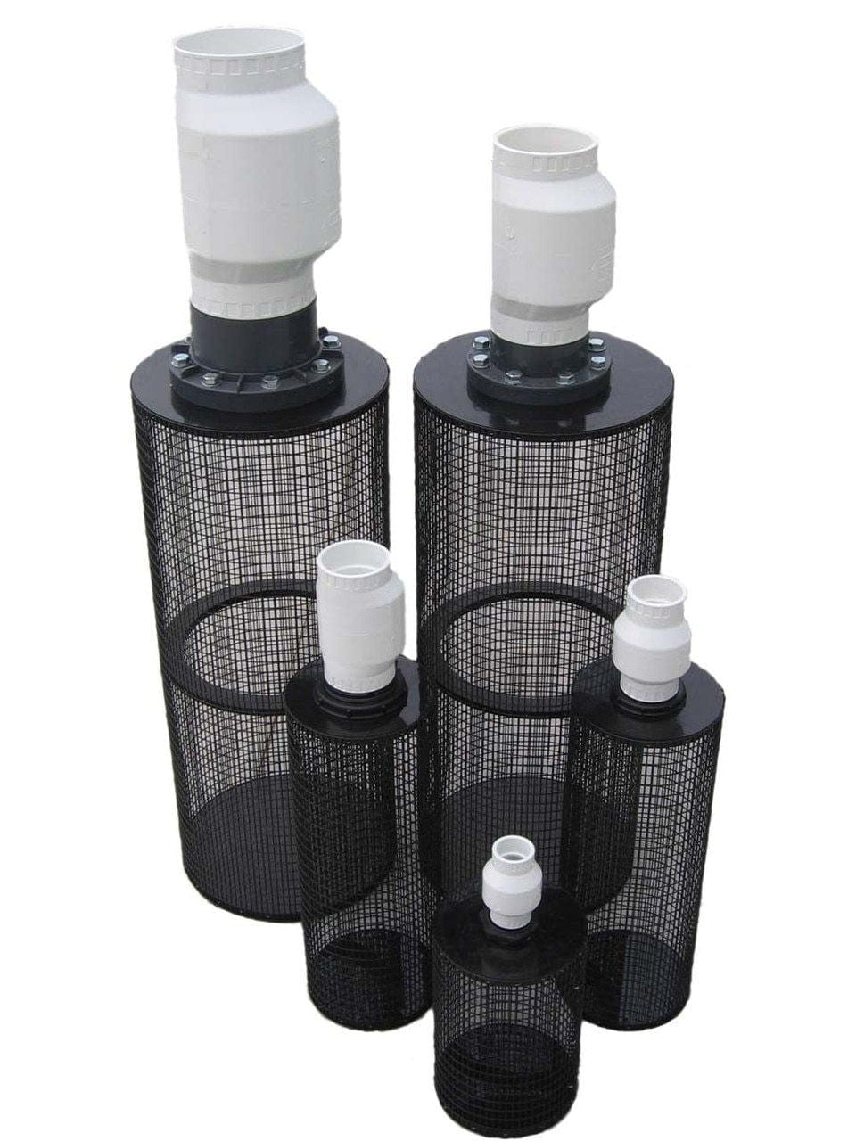 EasyPro Pump Accessories PIF2-90 gpm 2" High Volume Pond and Lake Pump Intake Screen Water Pump Pond Intake Screen | Lake Water Filter Screen