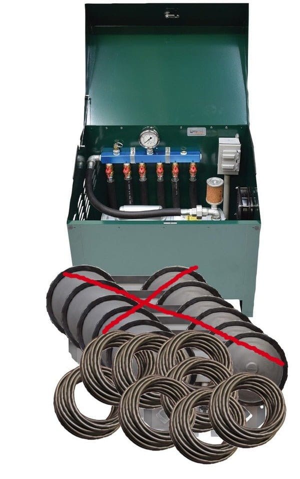 EasyPro Rotary Vane Aerator Deluxe System 1HP - Smith Creek Fish Farm