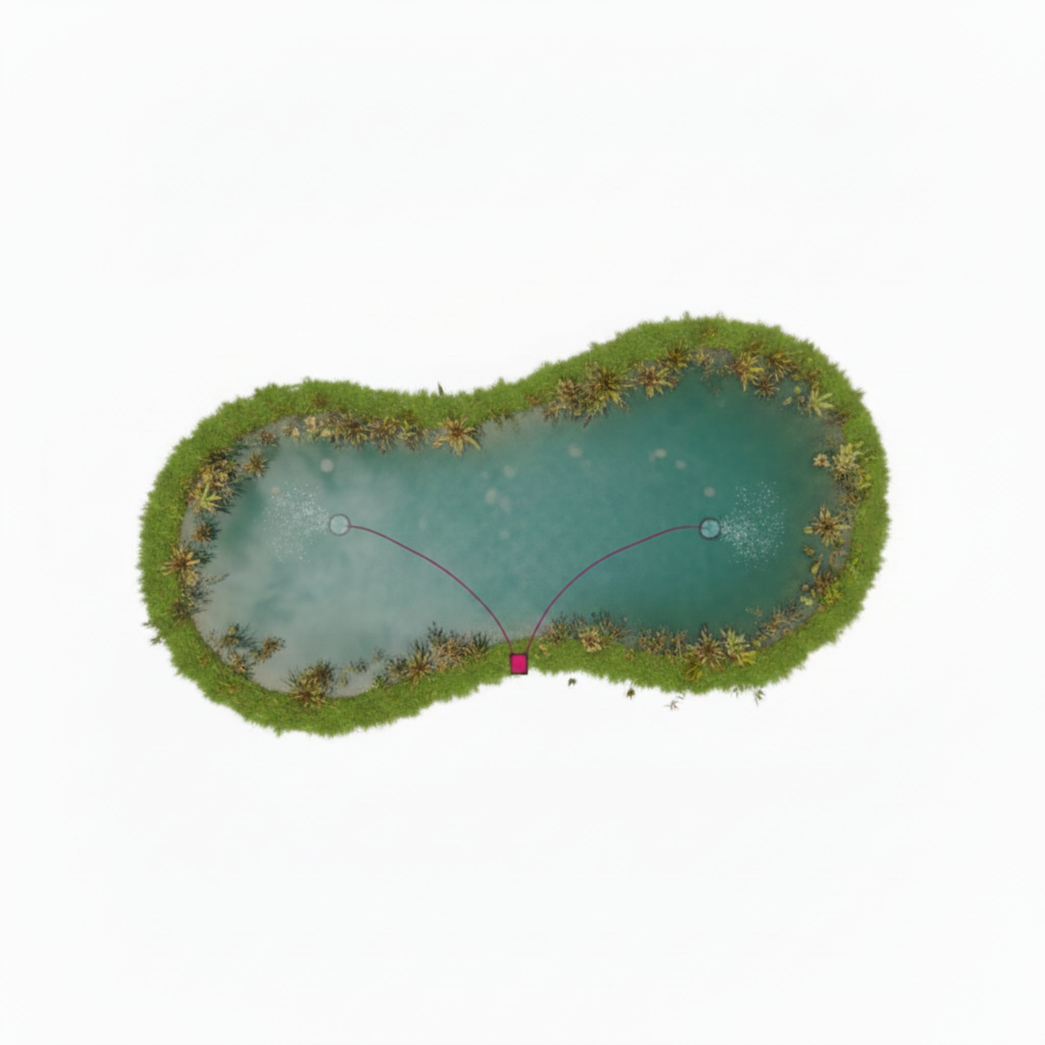 EasyPro Shallow Water Pond Aerator - Smith Creek Fish Farm