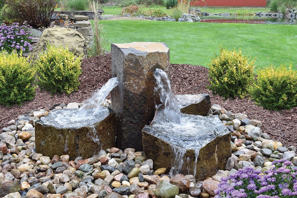EasyPro Trilogy Falls Basalt Fountain - Thumbnail 4