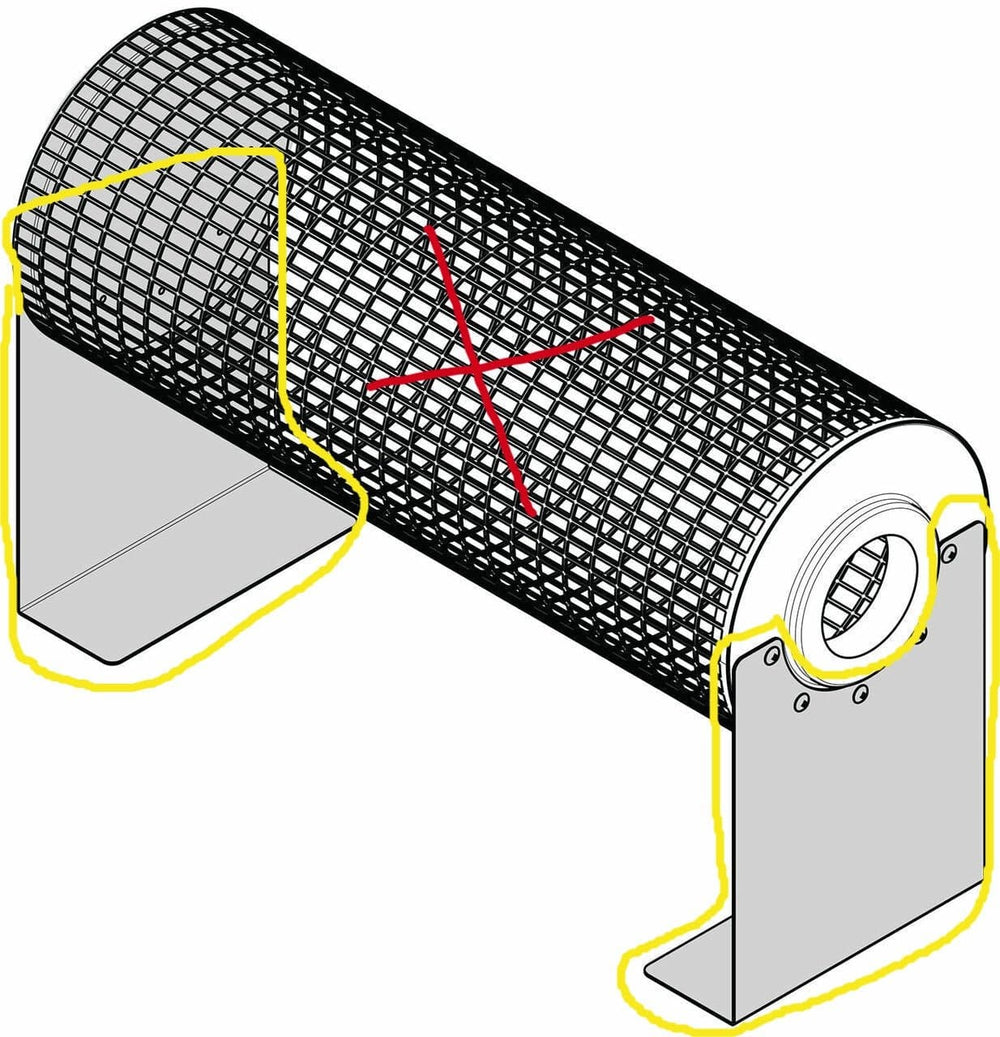 Lake Pump Intake Screen | Pond Irrigation Pump Debris Filter