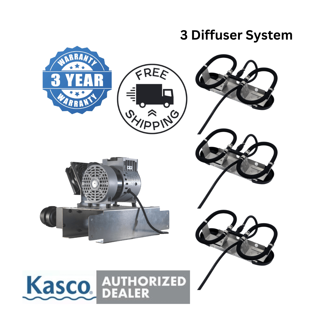 Kasco Robust - Aire 3: 1/2 HP 240V - Smith Creek Fish Farm