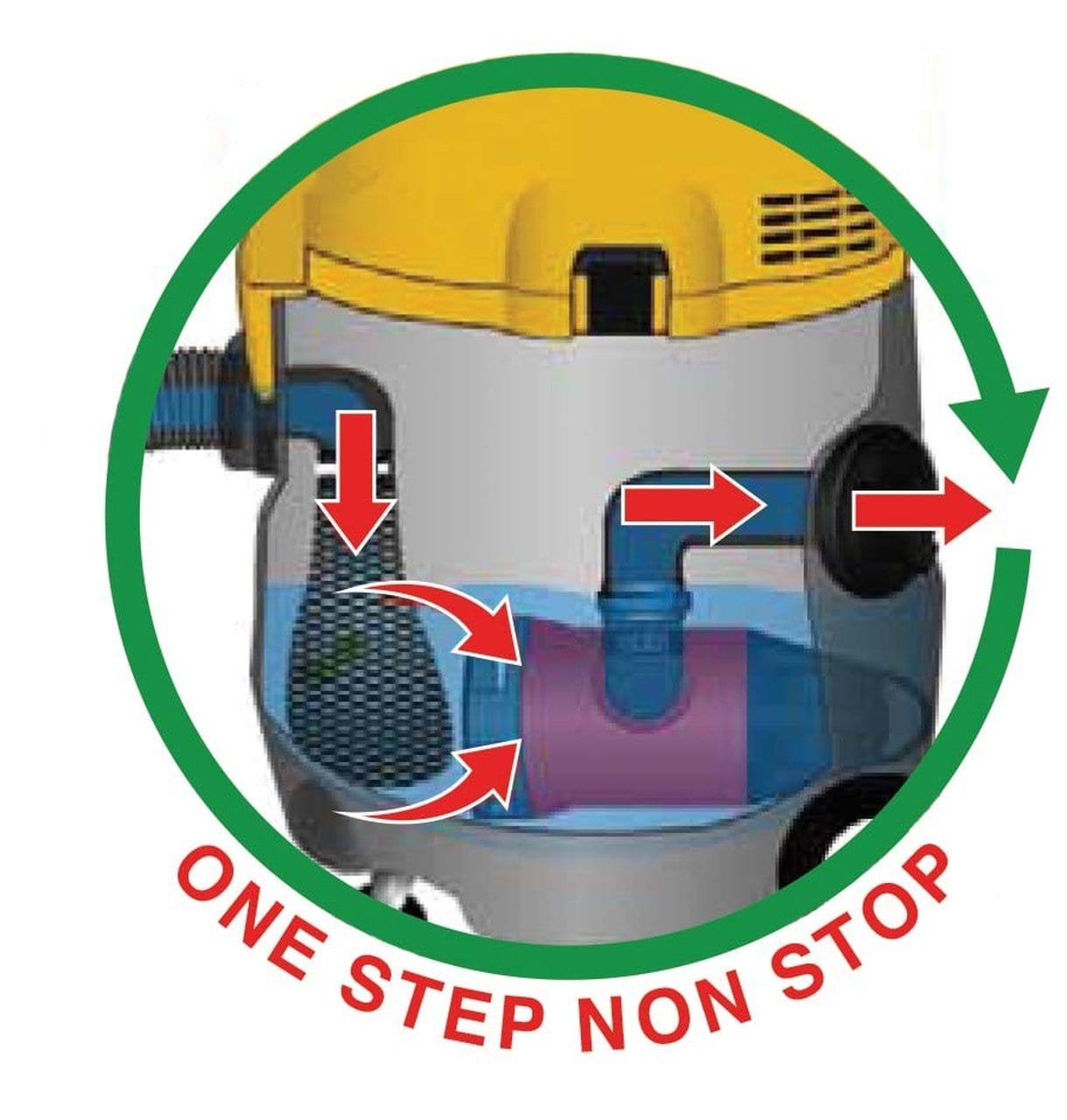 Matala Power Cyclone Pond Vacuum - Smith Creek Fish Farm