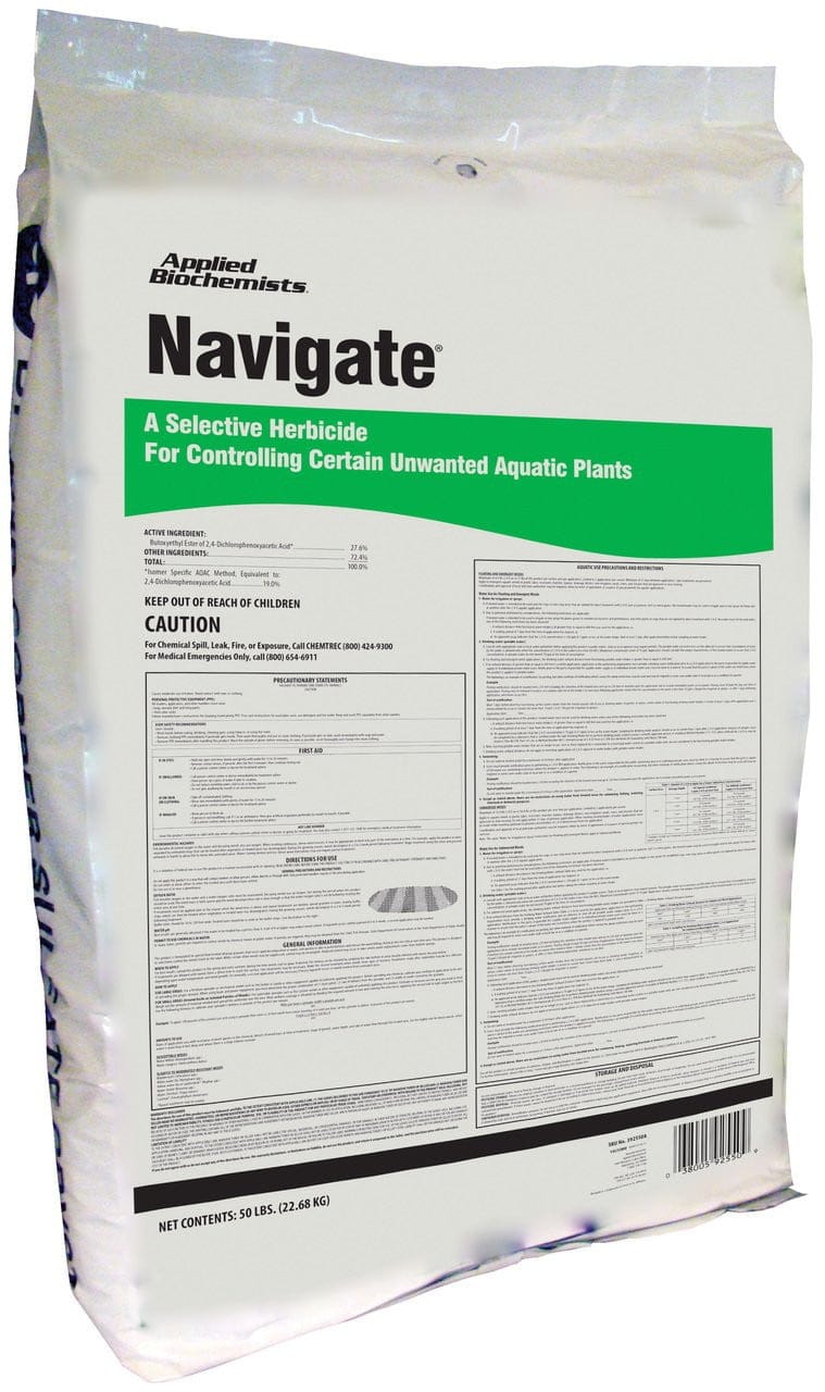 Navigate® Granular Aquatic Herbicide - Smith Creek Fish Farm