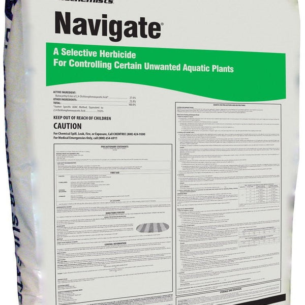 navius herbicide label Navigate Aquatic Herbicide | Granular Pond Weed Killer