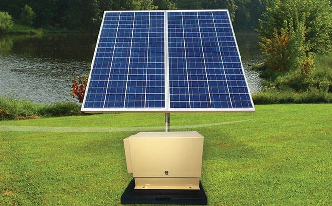 Outdoor Water Solutions Aerator System SonicAir 24v Direct Drive Solar Aeration System SonicAir 24v Direct Drive Solar Aeration System