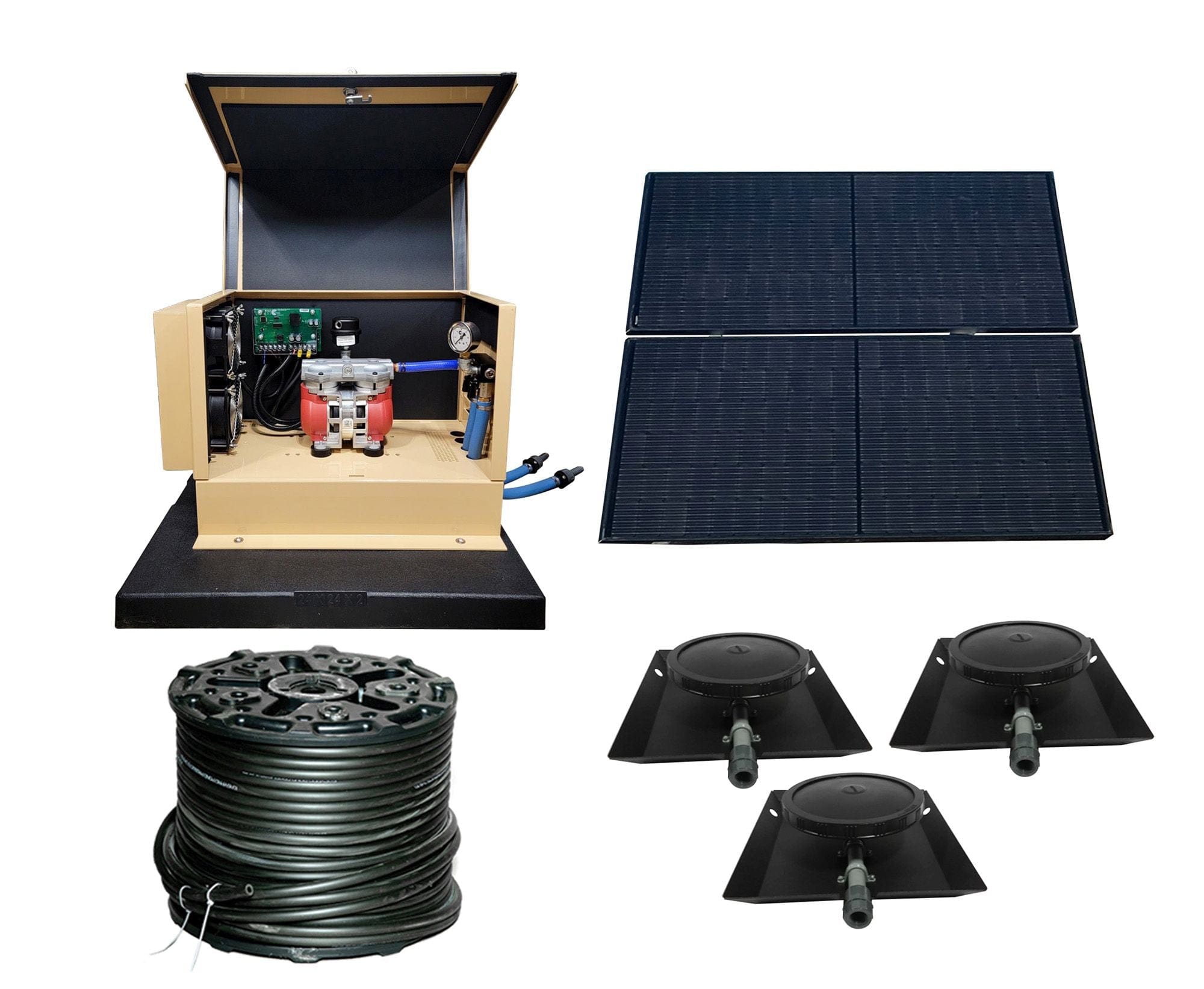 Outdoor Water Solutions Aerator System TurboAir III Solar Aeration System TurboAir III | Solar Pond and Lake Aerator | Solar Aeration System