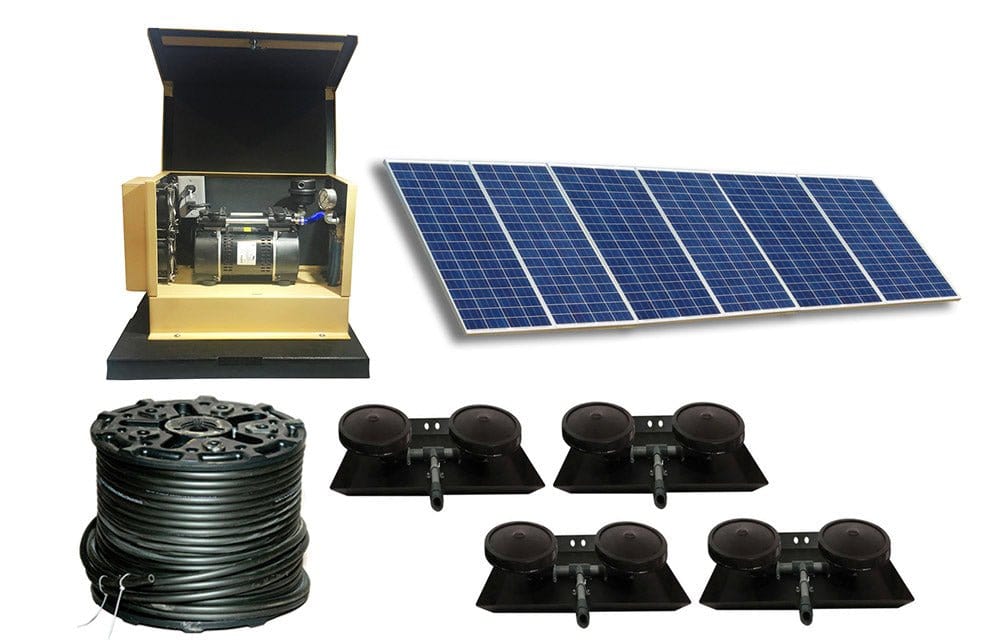 Outdoor Water Solutions Aerator System Ultimate DW Solar 9 Aerator Ultimate DW Solar 9 Aerator - Smith Creek Fish Farm