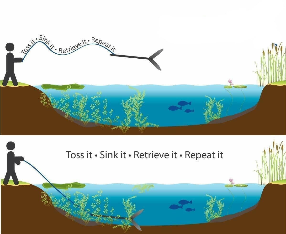 Pond Weed Razor Cutter - Smith Creek Fish Farm